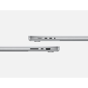 MacBook Pro 16-inch (M5 Pro, M5 Max) in Silver, side ports
