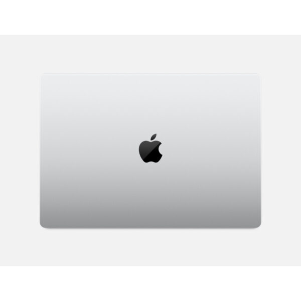 MacBook Pro 16-inch (M5 Pro, M5 Max) in Silver, lid closed